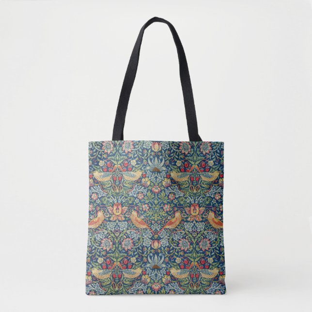 Bolsa Tote William Morris - Ladrão de Morango (Frente)