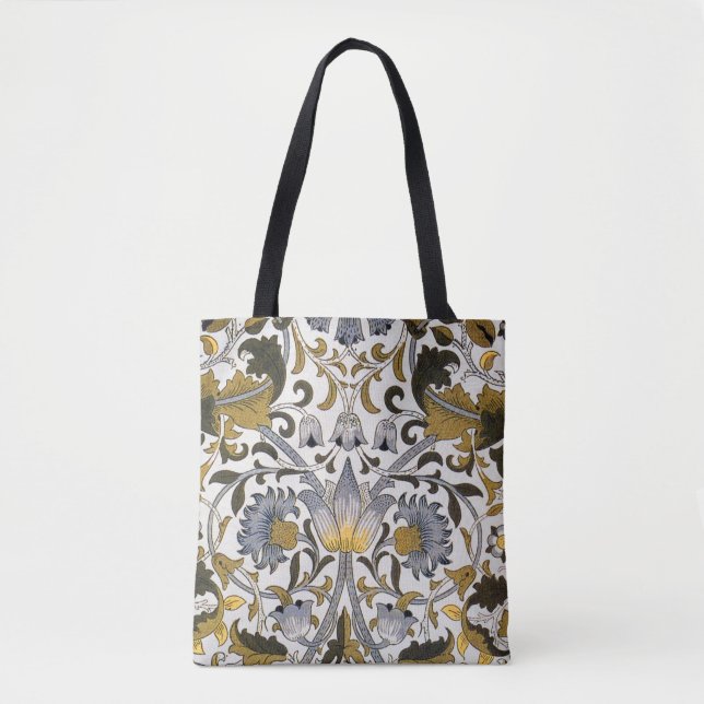 Bolsa Tote William Morris Lodden floral (Frente)