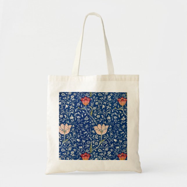 Bolsa Tote William Morris Medway Blue Floral (Frente)