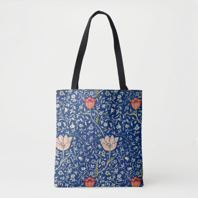 Bolsa Tote William Morris Medway Blue Floral (Frente)