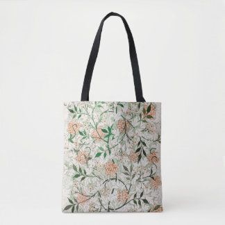 Bolsa Tote William Morris - Obra de Arte do Padrão Jasmine