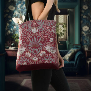 Bolsa Tote William Morris Strawberry Thef Two Tone