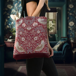Bolsa Tote William Morris Strawberry Thef Two Tone