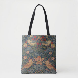Bolsa Tote William Morris Strawberry Theves Birds