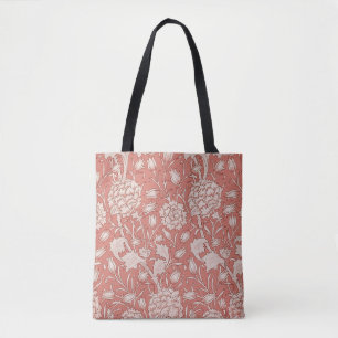 Bolsa Tote William Morris Wild Tulip Flower Floral
