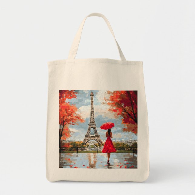 Bolsa Tote Wind Romance Paris Chic Walk (Frente)