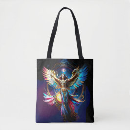 Bolsa Tote Winged Angel of Liberty Fantasy Art