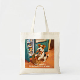 Bolsa Tote Wire Fox Terrier - I'm Not Naughty