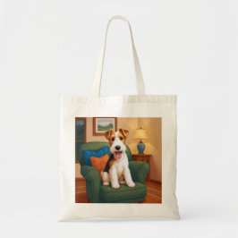 Bolsa Tote Wire Fox Terrier - This Seat's Taken