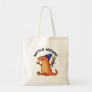 Bolsa Tote Wittle Wizard Funny Lizard Pun