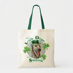 Bolsa Tote Wolfhound irlandês do dia de St Patrick