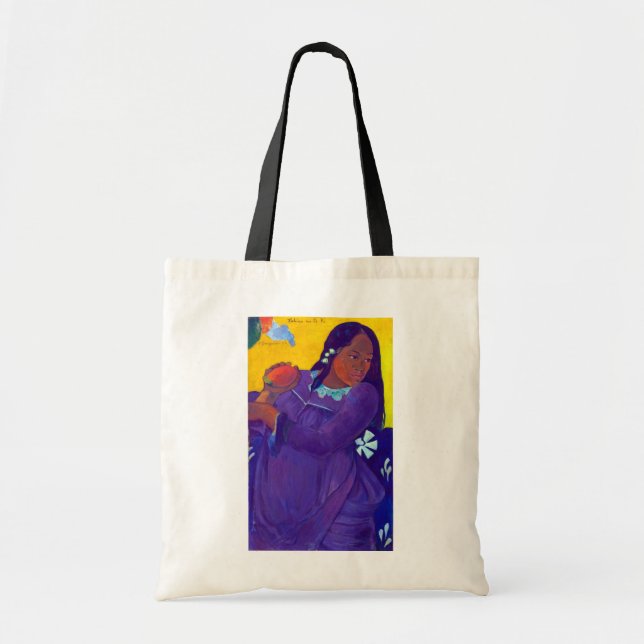 Bolsa Tote Woman with a Mango, Gauguin (Frente)