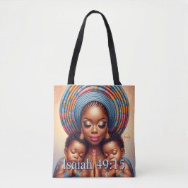 Bolsa Tote Women and child Isaiah 49:15: