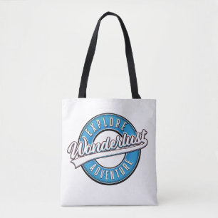 Bolsa Tote Wonderlust Explorar Aventura
