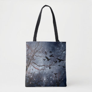 Bolsa Tote Woodland Crows