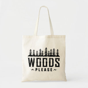 Bolsa Tote Woods, por favor
