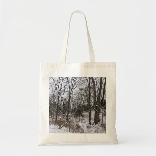 Bolsa Tote Woody Snow Day (Frente)