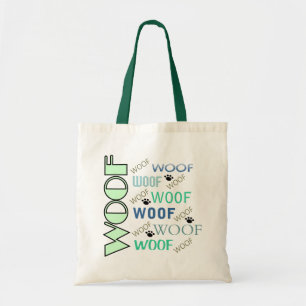 Bolsa Tote WOOF & WOOF com barra de ferramentas de patas