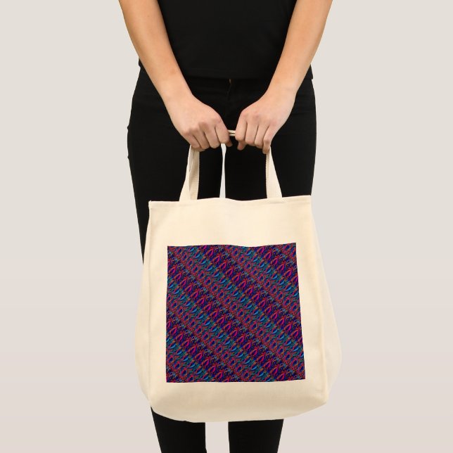 Bolsa Tote Wool Topped paisley (Frente (produto))