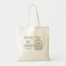 Bolsa Tote Wool You Be Mine