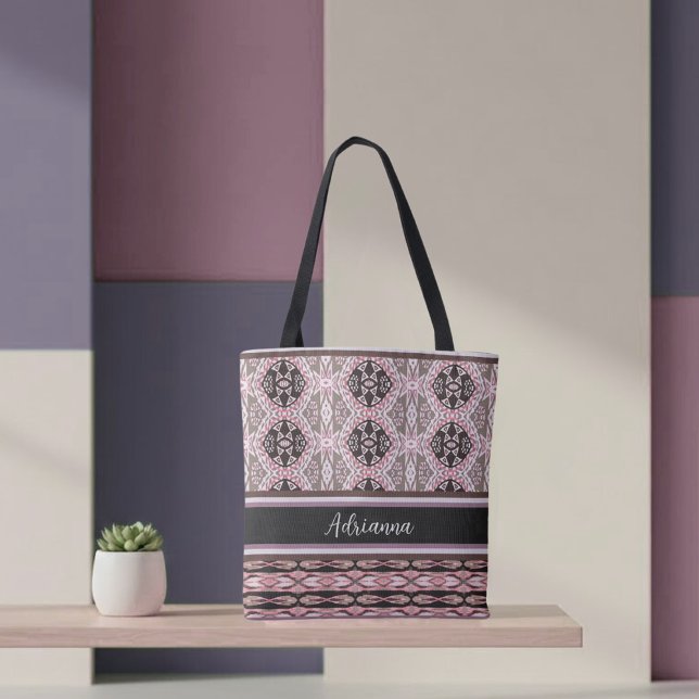 Bolsa Tote Woven Mandalas (Criador carregado)