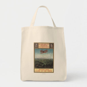Bolsa Tote Wright Brothers Plane