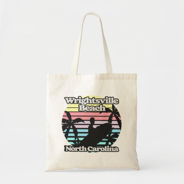 Bolsa Tote Wright tsville Beach Carolina do Norte (Frente)