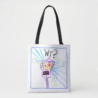 Bolsa Tote WT? O QUE? EMOJI Meemogie