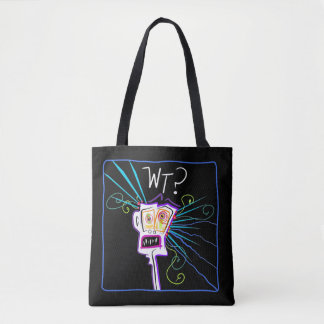Bolsa Tote WT? O QUE? EMOJI Meemogie