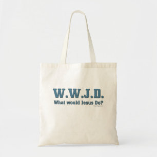 Bolsa Tote WWJD? As bolsas