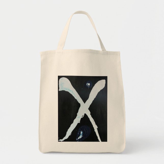BOLSA TOTE X BRANCO (Frente)