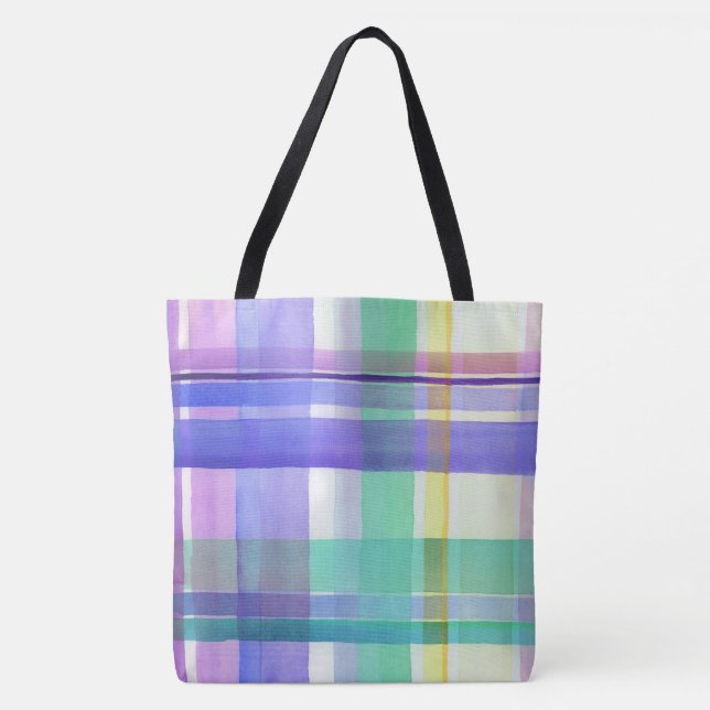 Bolsa Tote Xadrez (Frente)