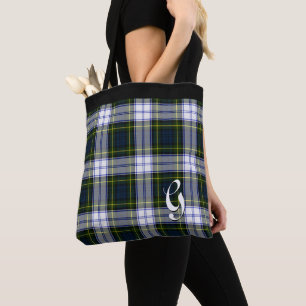 Bolsa Tote Xadrez de Gordon Dress Tradicional Monograma
