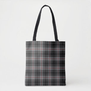Bolsa Tote Xadrez de Tartan escocesa de Moffat do clã