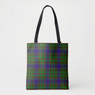 Bolsa Tote Xadrez escocesa Clan Adam Tartan