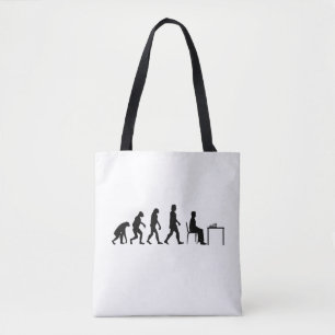 Bolsa Tote Xadrez - Evolução do Jogador de Xadrez