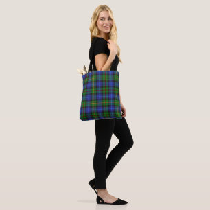 Bolsa Tote Xadrez Smith Clan Tartan Padrão Escocês