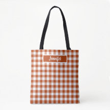 Xadrez Vermelho Personalizado em Gingham