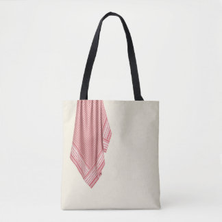 Bolsa Tote Xale Shemagh Ghutra Pendurado na Alça