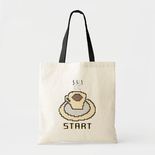Bolsa Tote Xícara de café (Frente)