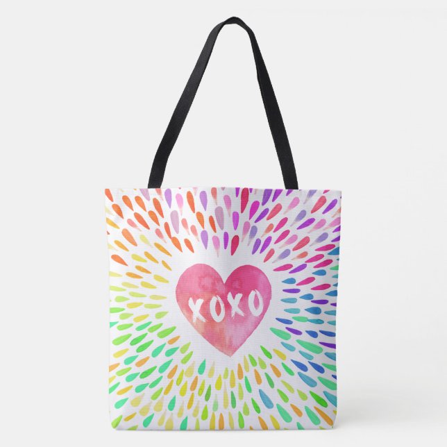 Bolsa Tote XoXo Heart (Frente)