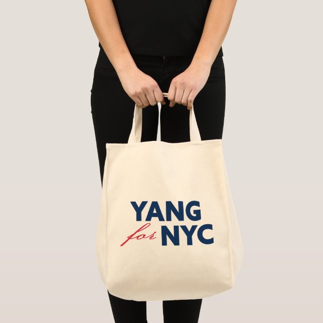 Bolsa Tote Yang para apoio eleitoral a Nova Iorque da prefeit (Frente (produto))