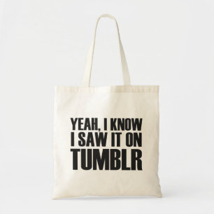 Bolsa Tote Yeah, eu sei… Saco