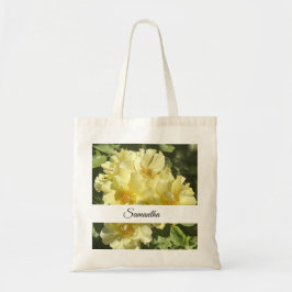 Bolsa Tote Yellow Botanical Flowers