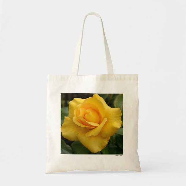 Bolsa Tote Yellow Rose (Frente)