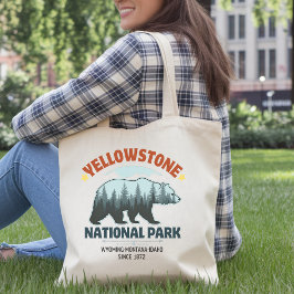Bolsa Tote Yellowstone Bear Tote – Wild & Free Adventure Styl