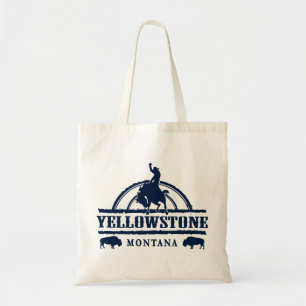 Bolsa Tote Yellowstone Montana Rodeo Cowboy