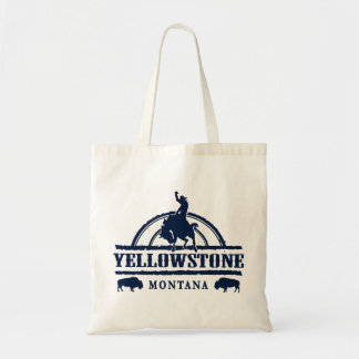 Bolsa Tote Yellowstone Montana Rodeo Cowboy