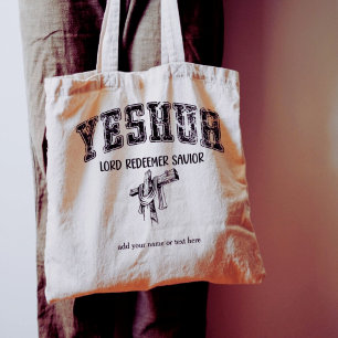 Bolsa Tote Yeshua Lord Redeemer Salvador Jesus Vintage Tipo