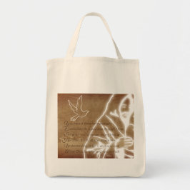 Bolsa Tote YESHUA Messiah Jesus Cristo Poema Cristão